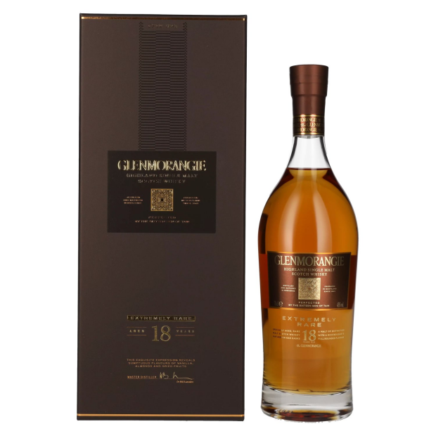 Glenmorangie EXTREMLY RARE 18 Years Old Highland Single Malt Scotch Whisky