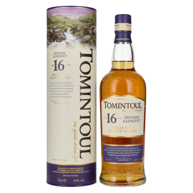 Tomintoul 16 Years Old Single Malt Scotch Whisky
