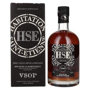 HSE Très Vieux Rhum Agricole VSOP 45% Vol. 0,7l in...