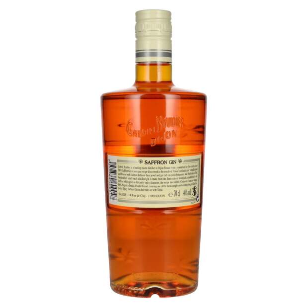 Boudier Saffron Gin 40% Vol. 0,7l