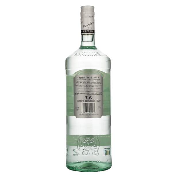 Bacardi Ron Carta Blanca Superior 37,5% Vol. 1,5l