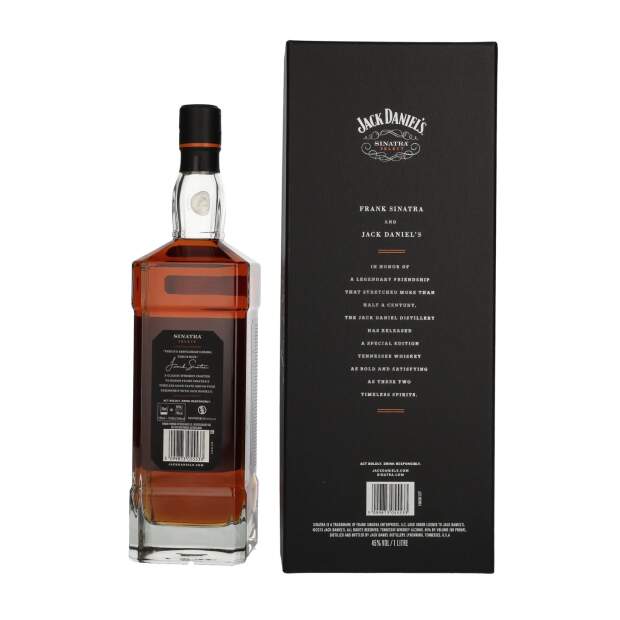 Jack Daniels Sinatra Select Bold Smooth Classic 45% Vol. 1l in Geschenkbox