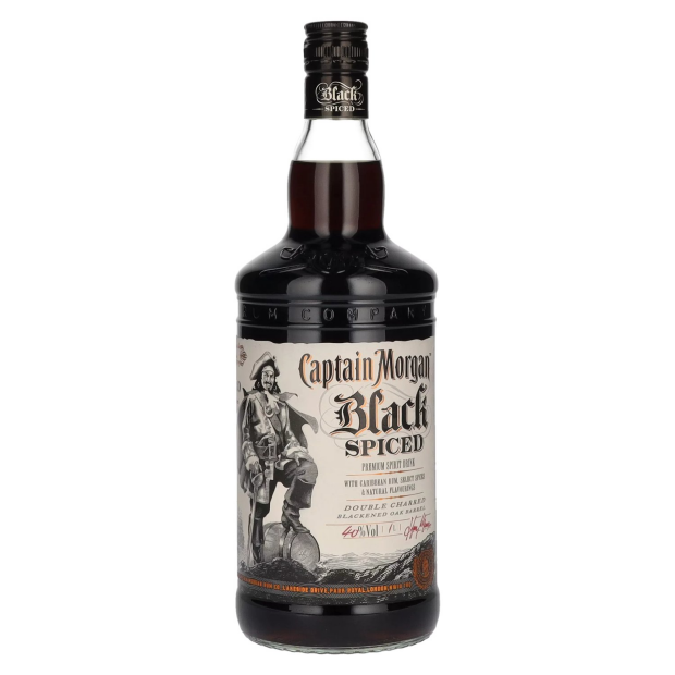 Captain Morgan Black Spiced Premium Spirit Drink
