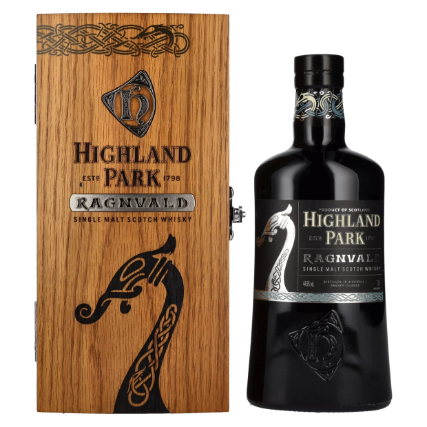 Highland Park RAGNVALD Single Malt Scotch Whisky in cassa di legno
