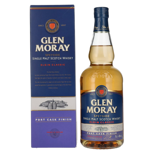 Glen Moray Elgin Classic Port Cask Finish Small Batch Release