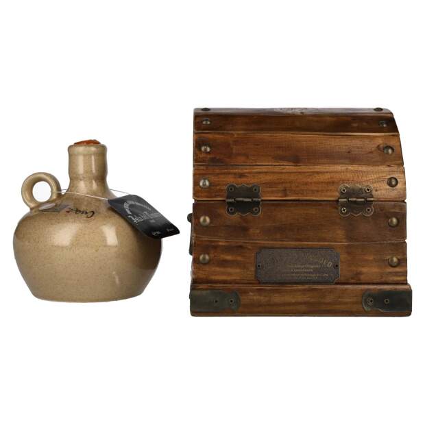 Ron Santiago de Cuba Isla del Tesoro Ron de Cuba Extra Añejo Original 40% Vol. 0,7l in cassa di legno