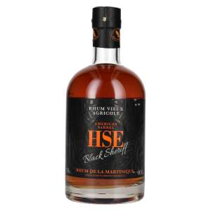 HSE Rhum Vieux Agricole BLACK SHERIFF American Barrel 40%...