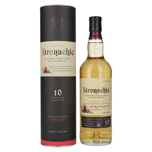 A.D. Rattray Stronachie 10 Years Old Scotch Whisky