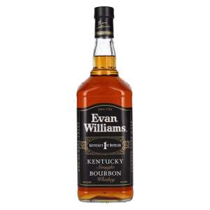 Evan Williams Kentucky Straight Bourbon Whiskey Black...
