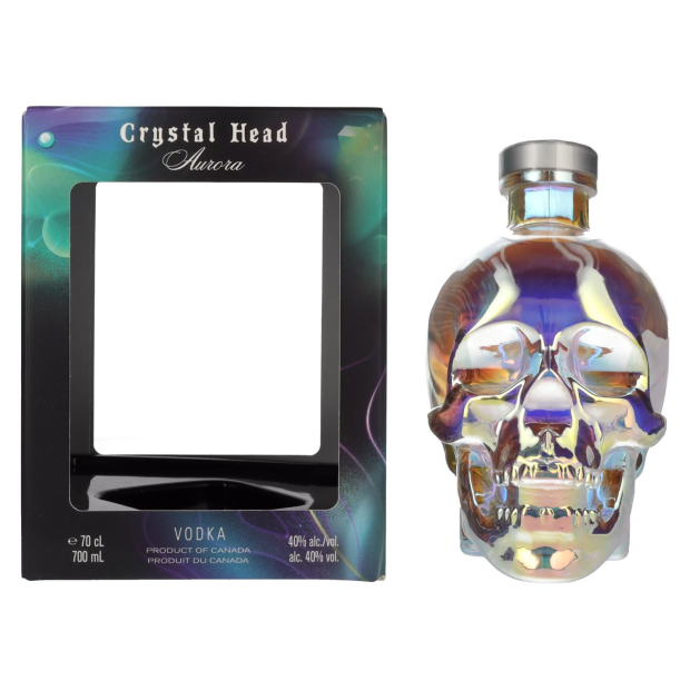 Crystal Head Vodka Aurora in Geschenkbox