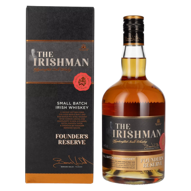The Irishman Founders Reserve Small Batch Irish Whiskey