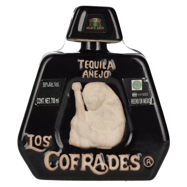 Los Cofrades Tequila Añejo 1 de Agave