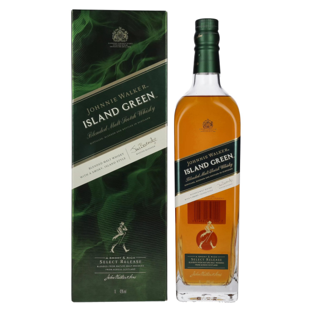 Johnnie Walker ISLAND GREEN Blended Malt Scotch Whisky Select Release