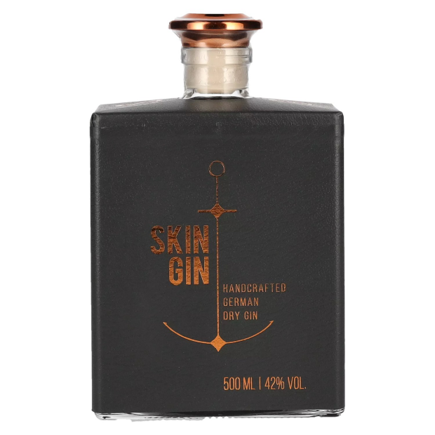 Skin Gin Handcrafted German Dry Gin Edition Anthrazit