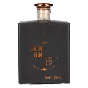 Skin Gin Handcrafted German Dry Gin Edition Anthrazit 42%...