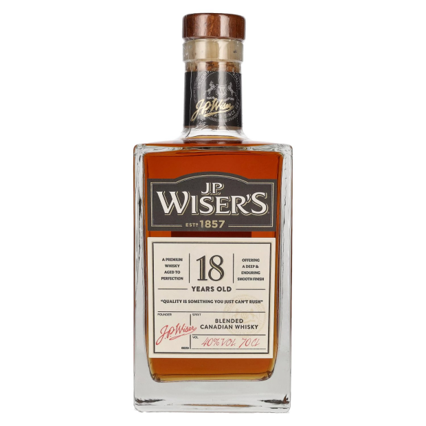 J.P. Wisers 18 Years Old Blended Canadian Whisky
