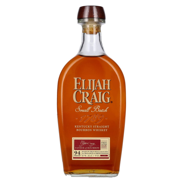 Elijah Craig Small Batch Kentucky Straight Bourbon Whiskey 1789