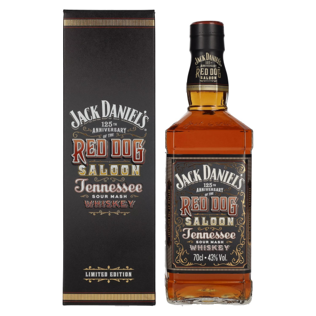 Jack Daniels RED DOG SALOON Tennessee Whiskey in confezione regalo