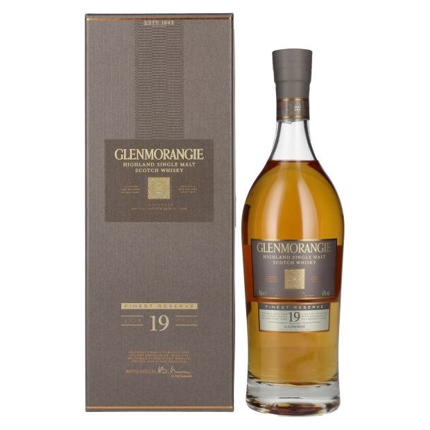 Glenmorangie FINEST RESERVE 19 Years Old Highland Single Malt Scotch Whisky