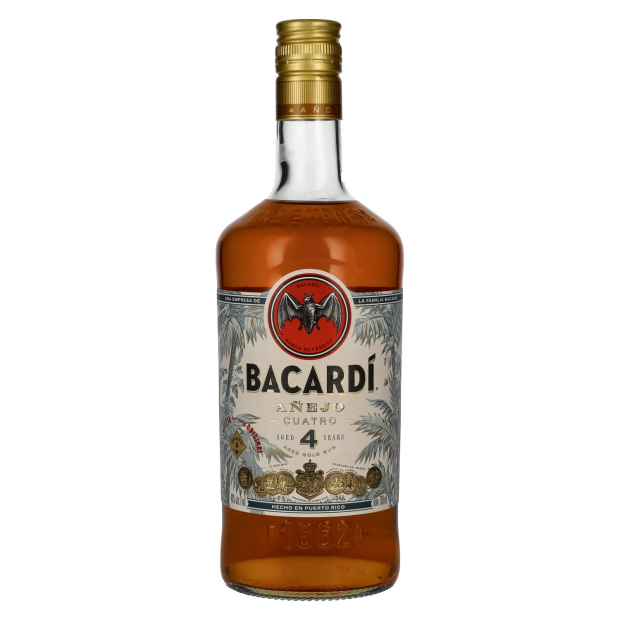 Bacardi 4 Añejo Cuatro Gold Rum