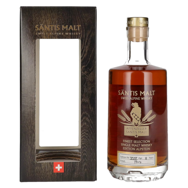Säntis Malt Appenzeller Single Malt Swiss Alpine Whisky EDITION ALPSTEIN N° XIV
