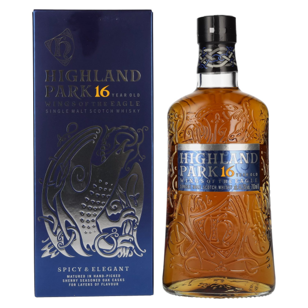 Highland Park 16 Years Old WINGS OF THE EAGLE Single Malt Scotch Whisky