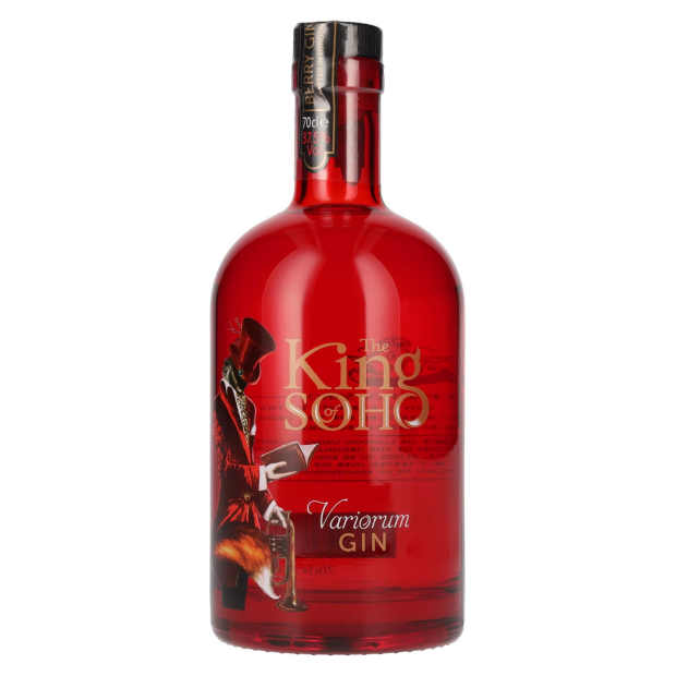 The King of Soho Variorum Gin Pink Strawberry Edition