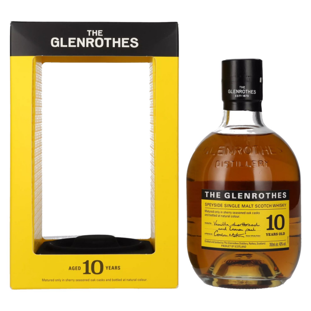 The Glenrothes 10 Years Old Speyside Single Malt Scotch Whisky
