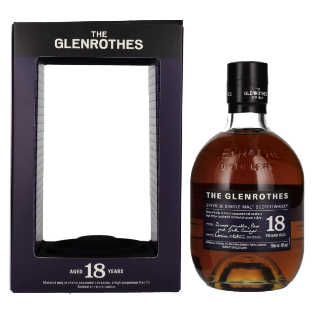 The Glenrothes 18 Years Old Speyside Single Malt Scotch Whisky