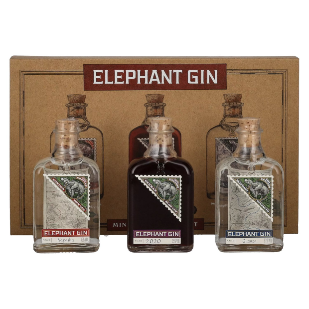 Elephant Gin Miniature Sample Set 3x0,05l