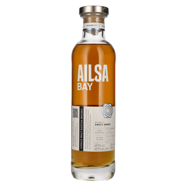 Ailsa Bay SWEET SMOKE Single Malt Scotch Whisky Release 43497
