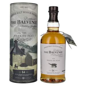 The Balvenie 14 Years Old The WEEK OF PEAT 48,3% Vol....