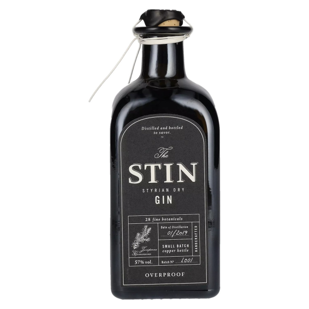 The STIN Styrian Dry Gin OVERPROOF