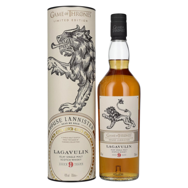 Lagavulin 9 Years Old GAME OF THRONES House Lannister Single Malt Collection