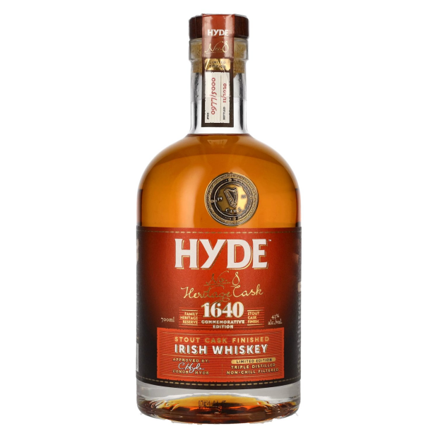 Hyde No.8 HERITAGE CASK 1640 Single Malt Irish Whiskey