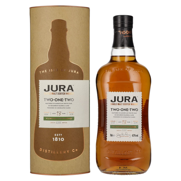 Isle of Jura 13 Years Old TWO ONE TWO Single Malt Scotch Whisky