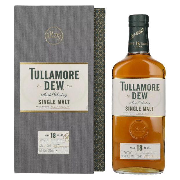 Tullamore D.E.W. 18 Years Old Single Malt Irish Whiskey