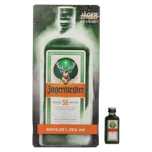 J&auml;germeister 35% Vol. 60x0,02l
