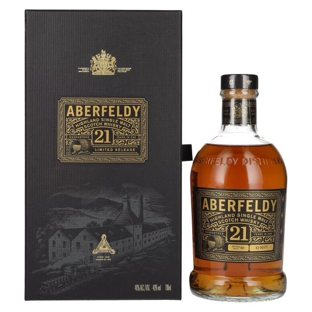 Aberfeldy 21 Years Old Highland Single Malt Scotch Whisky Limited Release