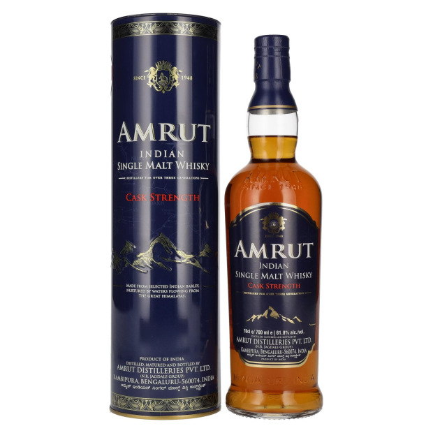 Amrut Indian Single Malt Whisky CASK STRENGTH