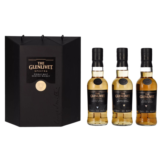 The Glenlivet SPECTRA Single Malt Scotch Whisky 3x0,2l