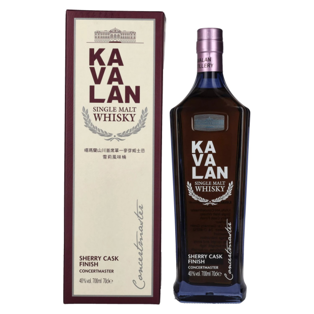 Kavalan CONCERTMASTER Single Malt Whisky Sherry Cask Finish