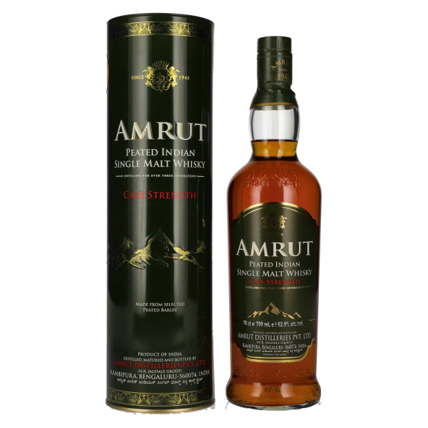 Amrut PEATED Indien Single Malt Whisky CASK STRENGTH