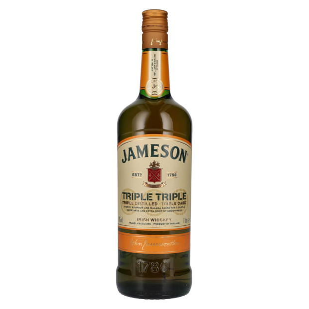 Jameson Triple Distilled & Triple Cask Irish Whiskey
