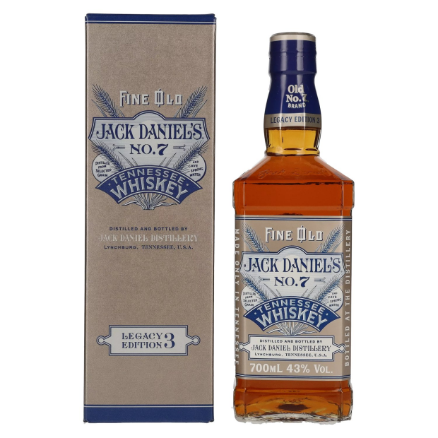 Jack Daniels Sour Mash Tennessee Whiskey LEGACY EDITION No. 3