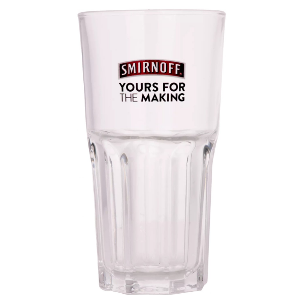 Smirnoff Libbey Glas mit Eichung 2cl/4cl
