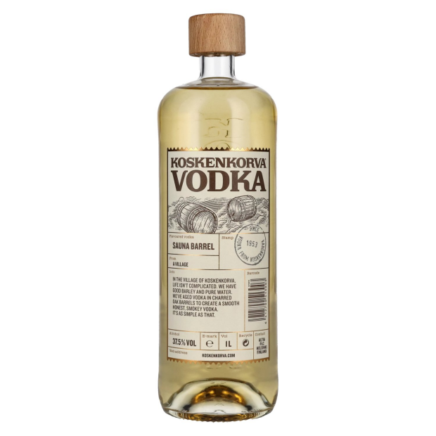 Koskenkorva Vodka SAUNA BARREL Flavoured