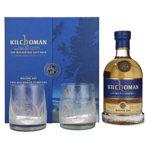 Kilchoman THE MACHIR BAY GIFT PACK 46% Vol. 0,7l in...