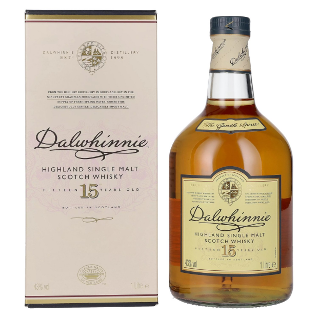 Dalwhinnie 15 Years Old Highland Single Malt Scotch Whisky