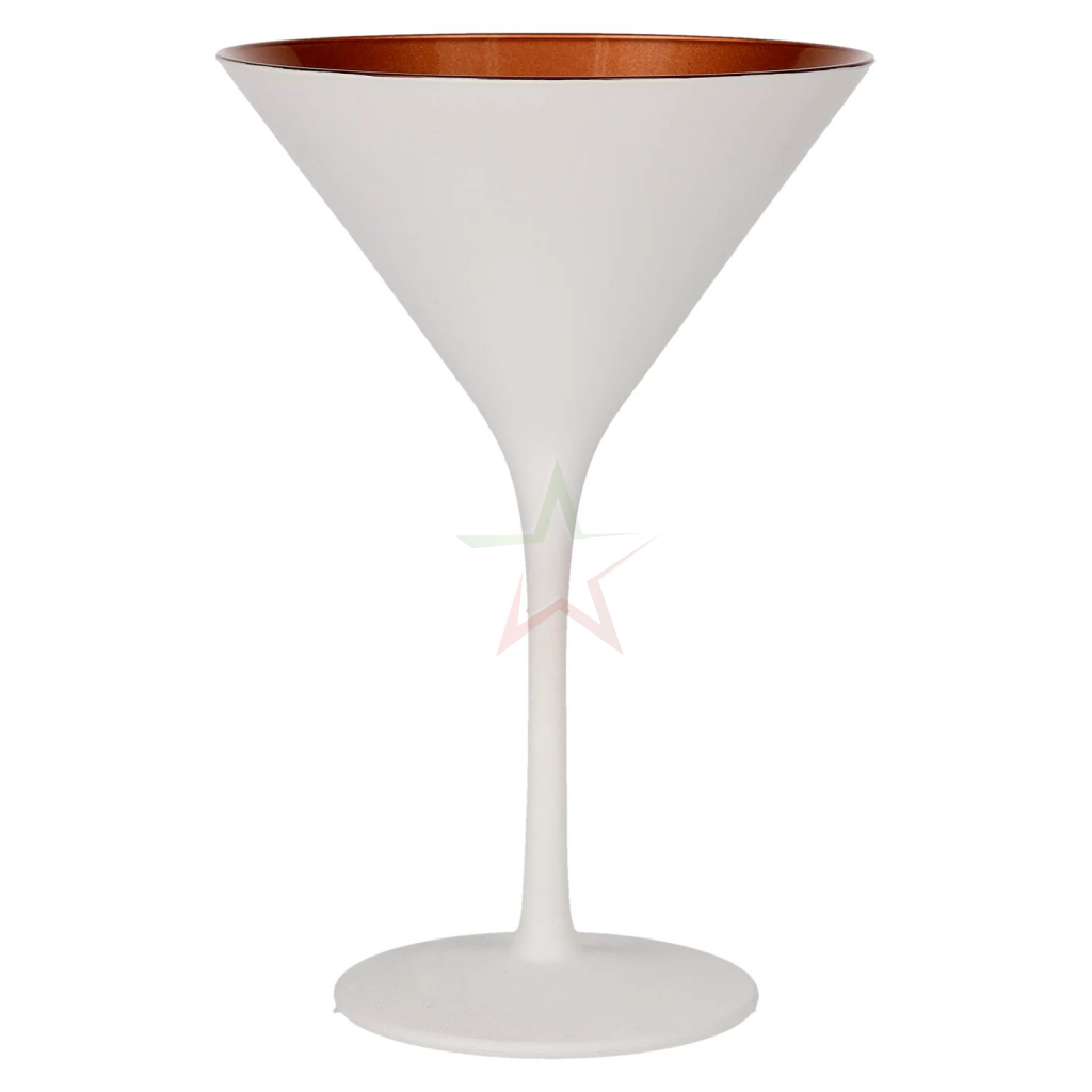 Stölzle Lausitz Cocktailglas Elements bronze/weiß 24 cl - Spirit Ital